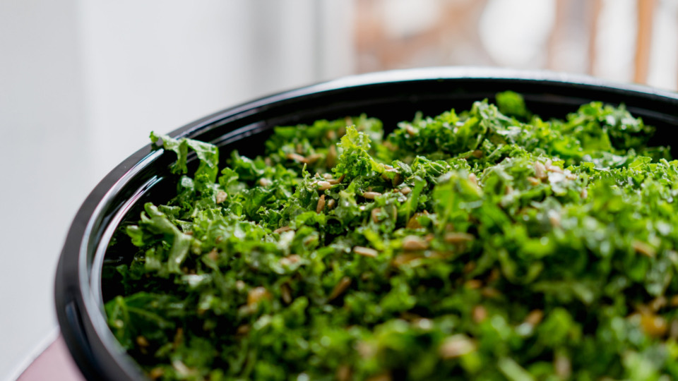 Une salade fraîche de saison